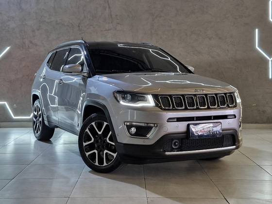 JEEP COMPASS 2.0 16V FLEX LIMITED AUTOMÁTICO JEEP COMPASS 2.0 16V FLEX LIMITED AUTOMÁTICO